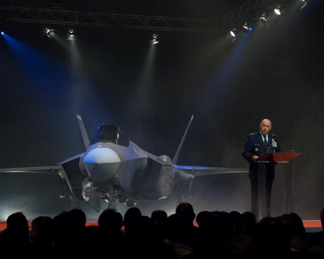 F-35 inauguration ceremony