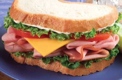 Mighty Tasty-Looking Ham Sandwich