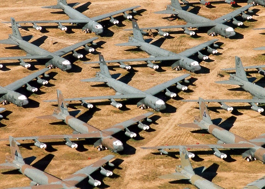 Airplane Graveyard - AMARC in Tucson, AZ