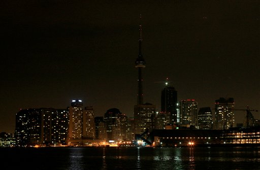 Earth Hour 2009 - Toronto