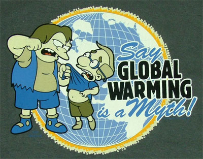 Simpsons - Global Warmin Is A Myth!