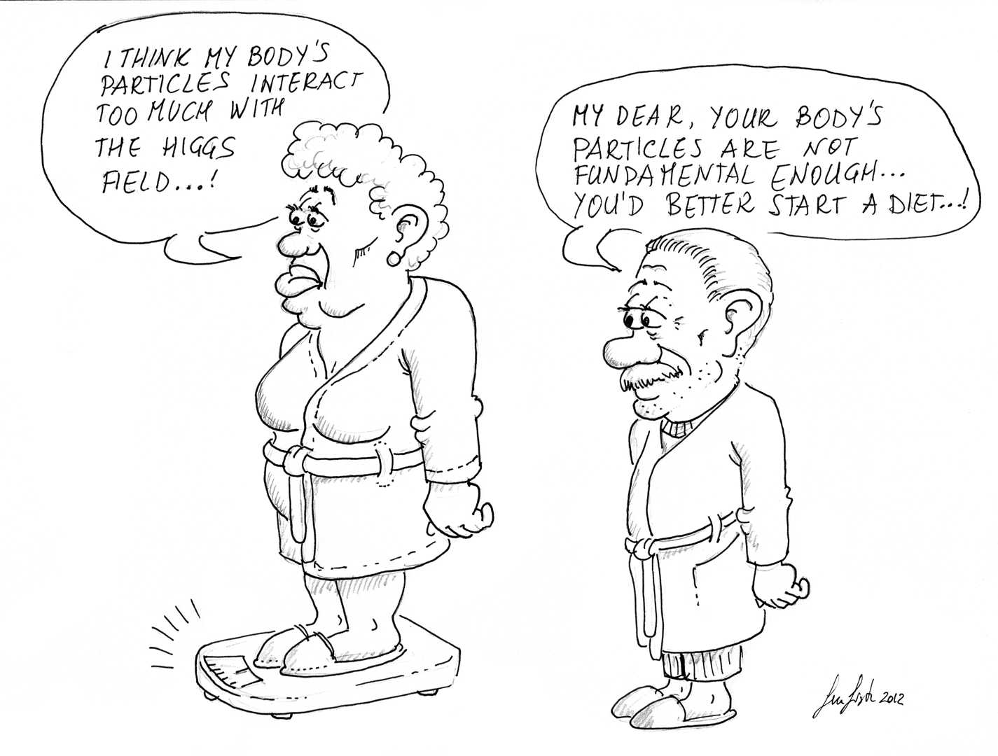 HEP Cartoons: A New Entry