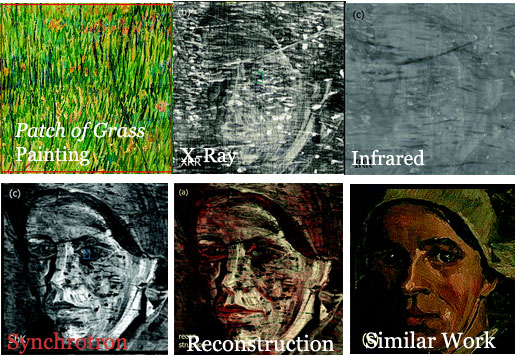 This woman’s visage likely took a year to paint, another year to paint over, remained lost for over a hundred years, and then was found again through a scan lasting 2 days. This woman’s visage likely took a year to paint, another year to paint over, remained lost for over a hundred years, and then was found again through a scan lasting 2 days.