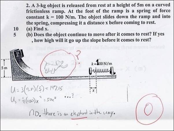 Exam answers