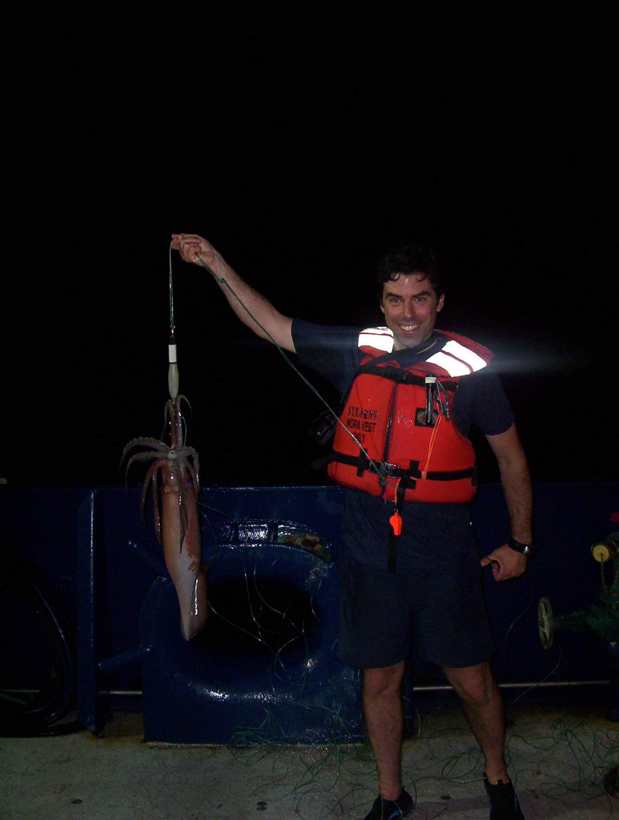 Humbolt Squid Fishing Video