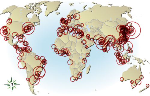 Coastal mega cities