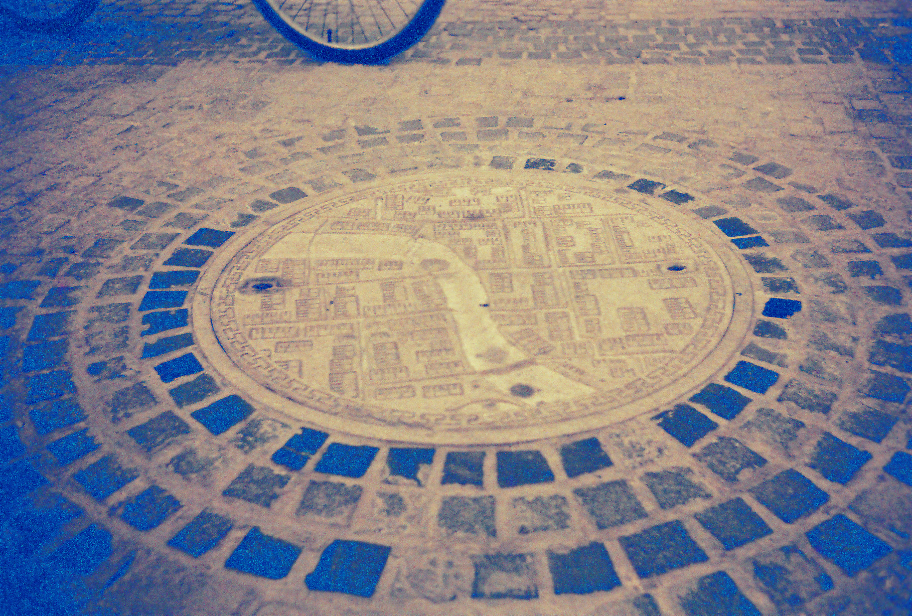 Manhole in Beijing Manhole in Beijing