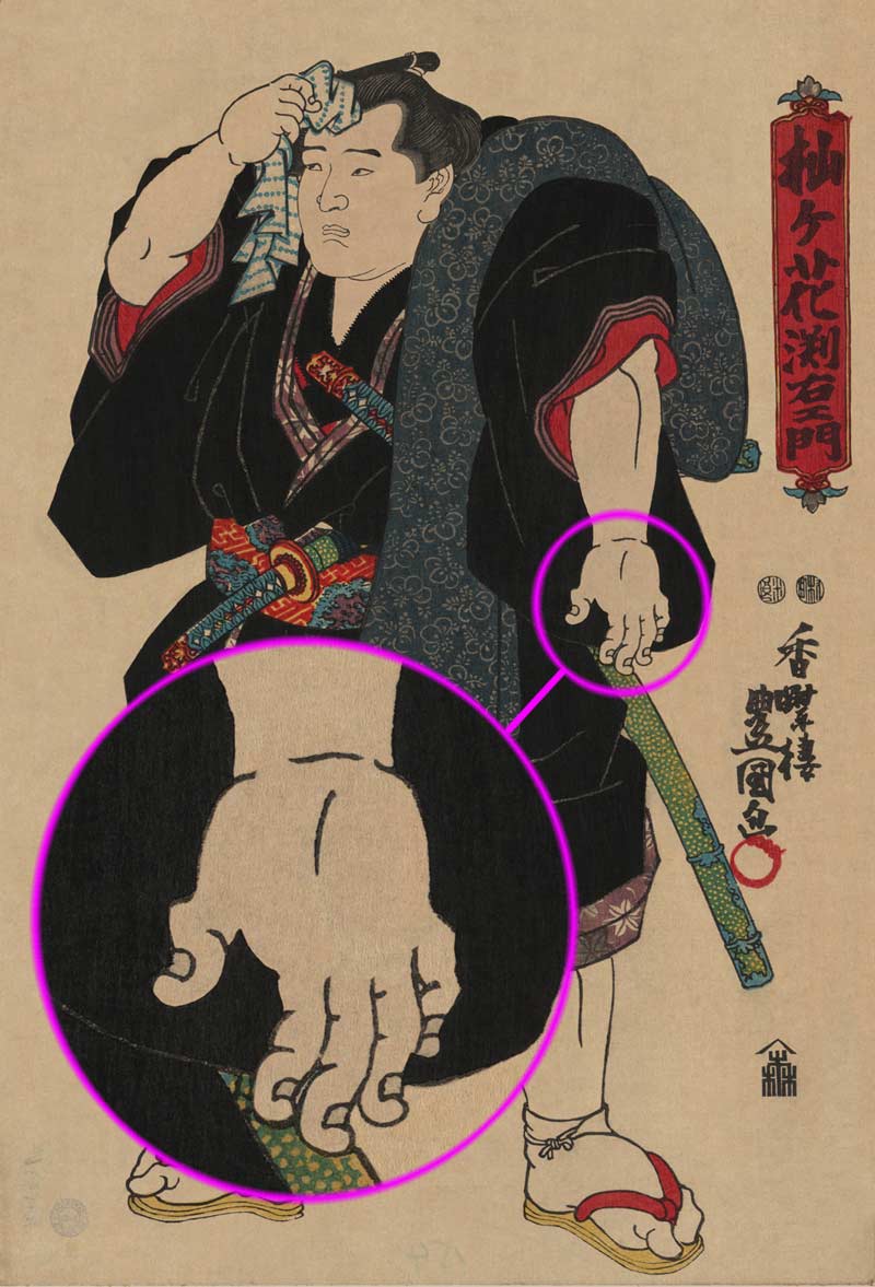 The Importance Of Finger Lengths (for Sumo Wrestlers)