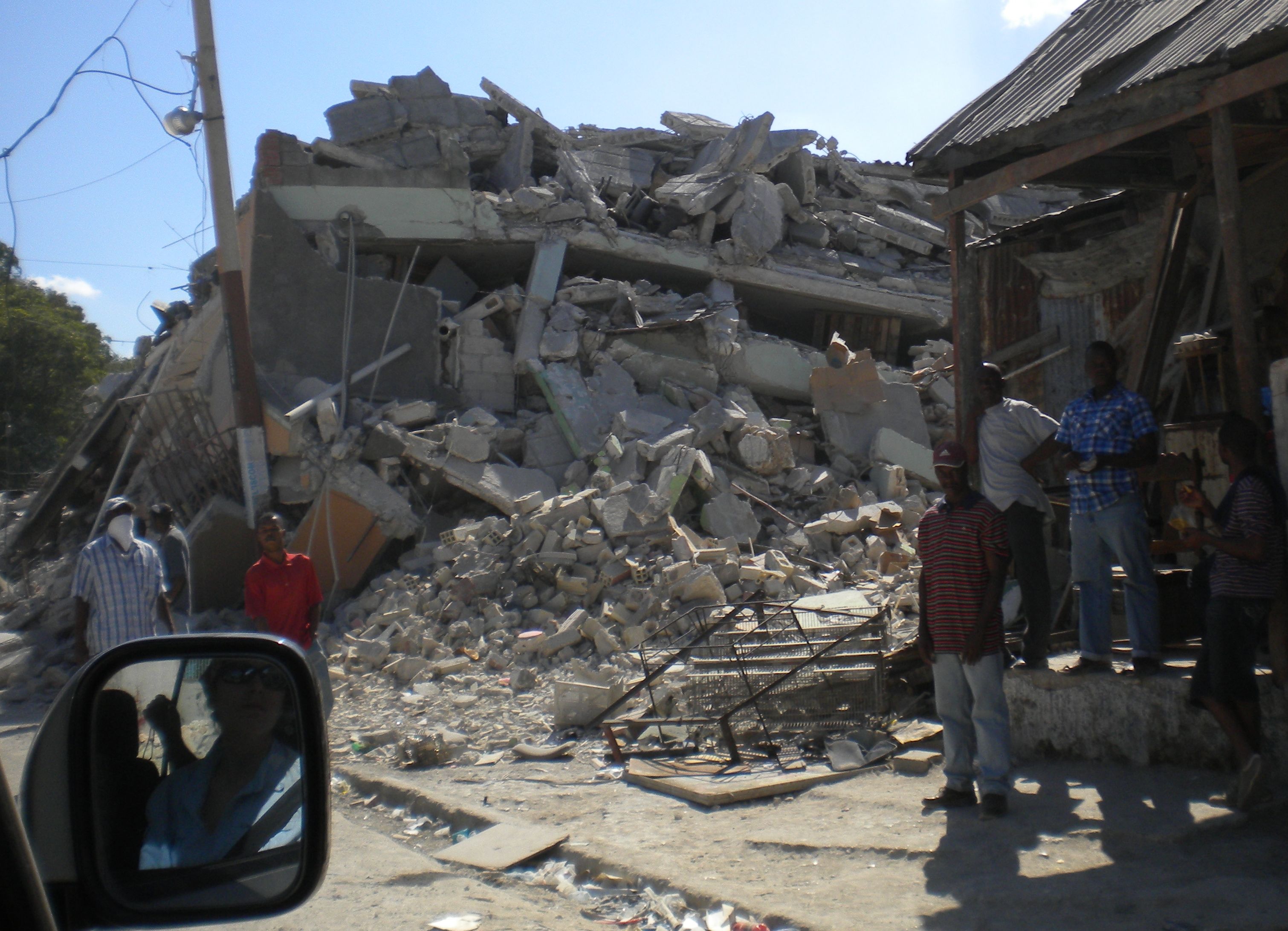 Haiti rubble