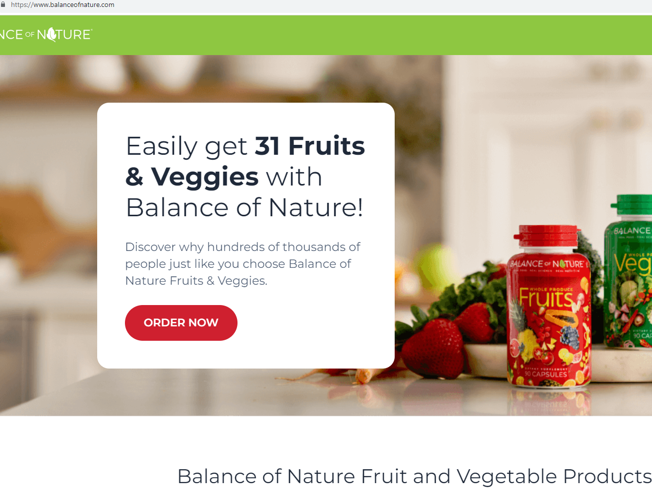 Court Orders 'Balance of Nature' Products To Cease Sales Due To Fraud
