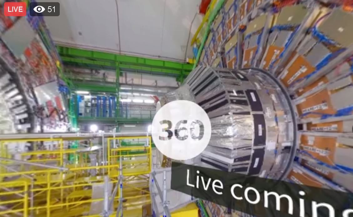 Live Completion Of Detector Installation From CERN - NOW!