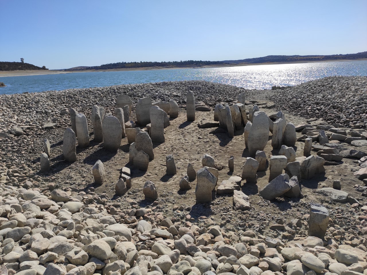 Ancient 'Spanish' Stonehenge Revealed Due To Climate? It's A Man-Made Lake Whose Rocks Were Last Seen 56 Years Ago