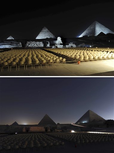 Earth Hour 2009 - Egypt