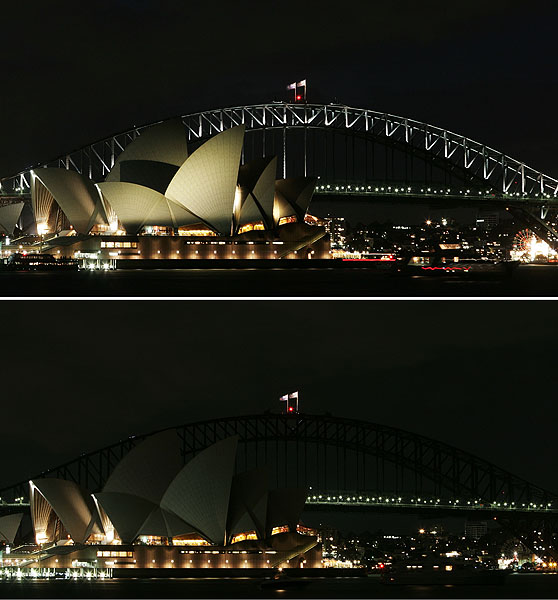 Earth Hour 2009 - Sydney