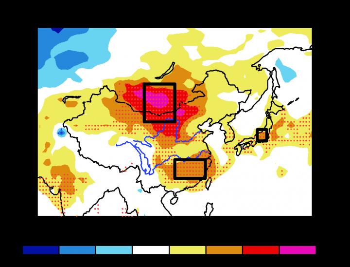 East Asian Hot Boreal Spring Linked To Atlantic Sea Surface Temperatures