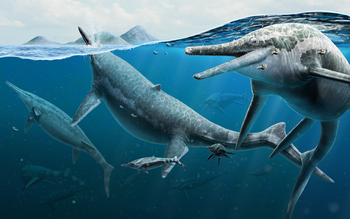 200 Million Years Before Giant Whales, Ichthyosaurs Migrated To Give Birth In...Nevada