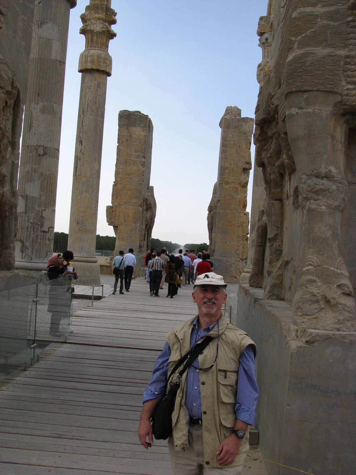 Fred at Persepolis