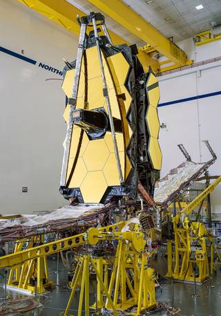 James Webb Space Telescope, 14  Years Behind Schedule, Gets Mechanical Assembly