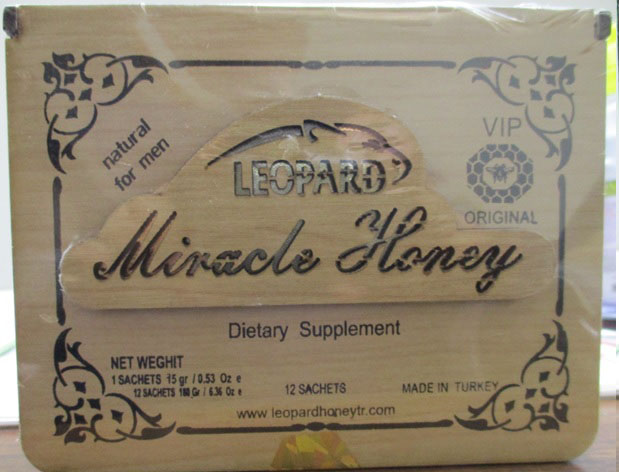 Why Leopard Miracle Honey Is A Supplement That Works - It Contains Actual Medicine Illegally