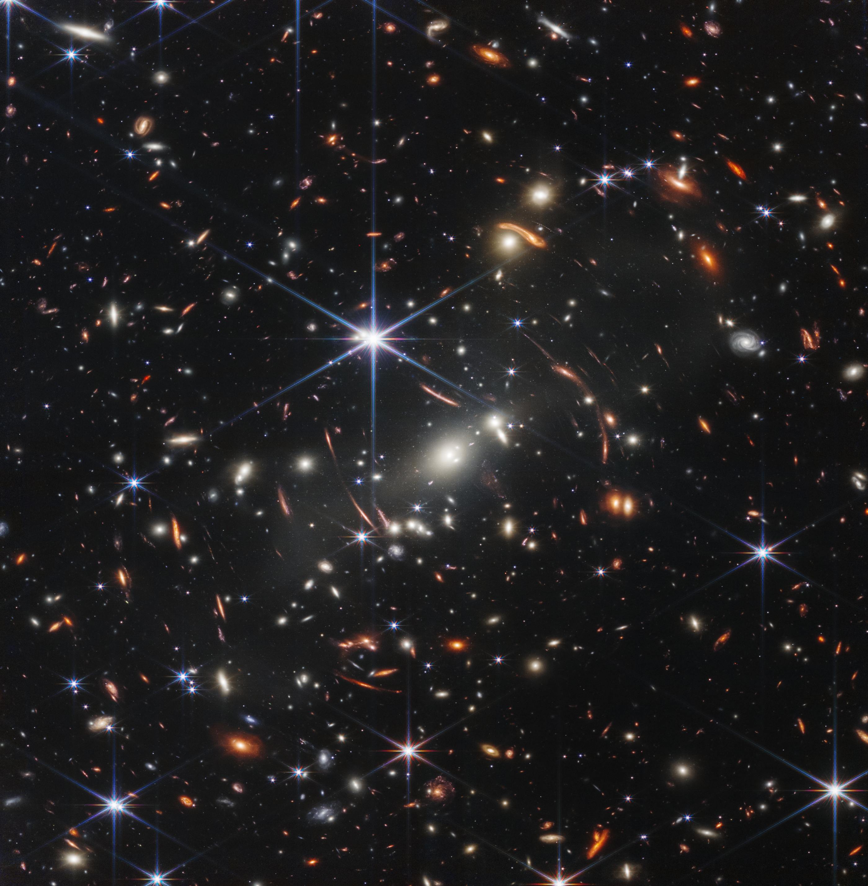 Even The Tiny Dots Are Galaxies In The James Webb Space Telescope's First Image.