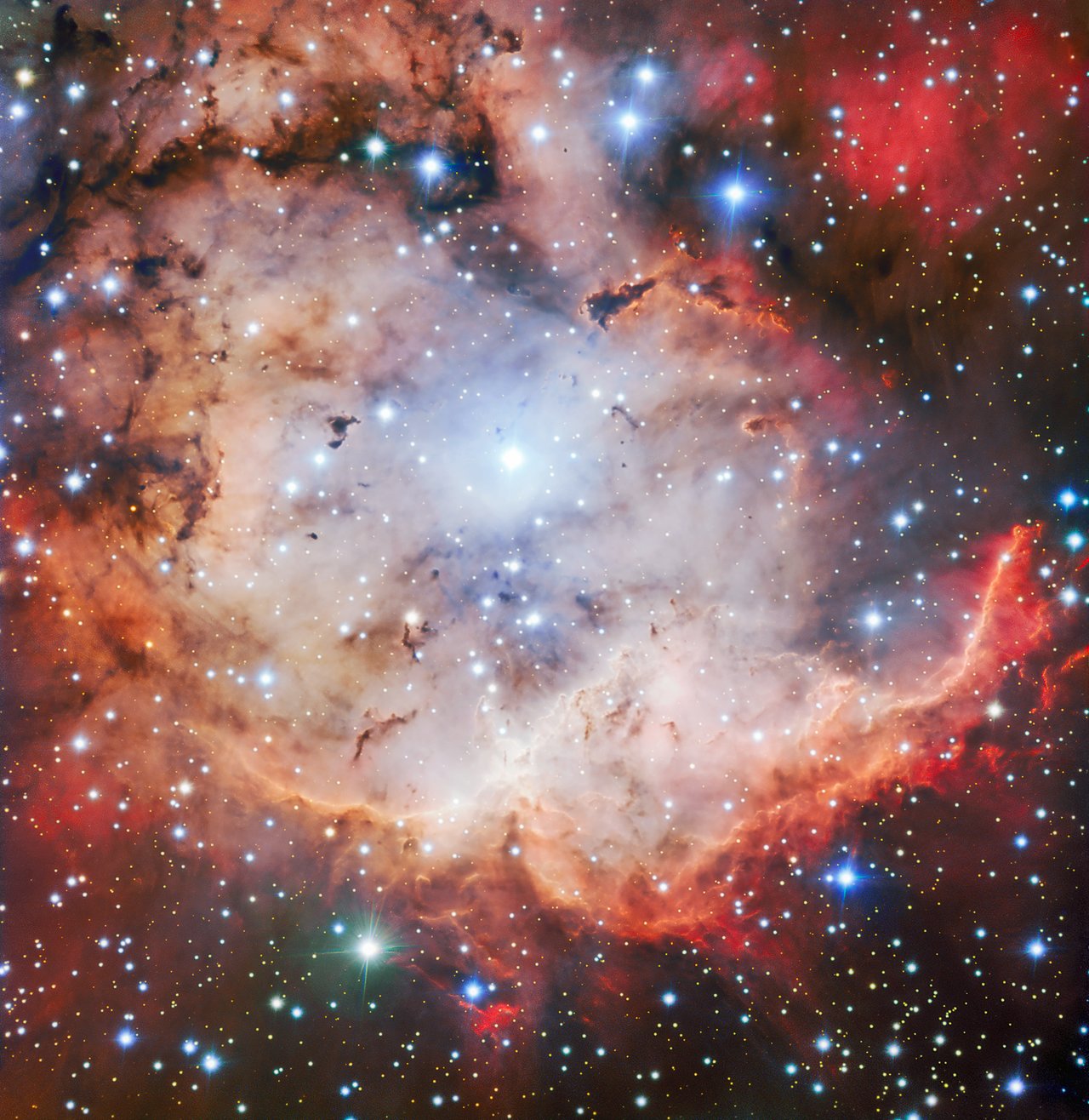 NGC 2467: The Pirate Of The Southern Skies Gets A New Image For Halloween