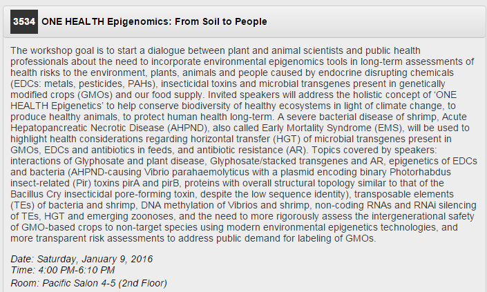 Pseudoscience Creeping Into Your Conference? A Case In GMOs And Glyphosate