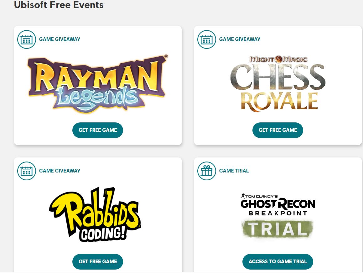 SARS-CoV-2 Gaming: Ubisoft Is Giving Away Rayman Legends, Chess Royale and Rabbids Coding