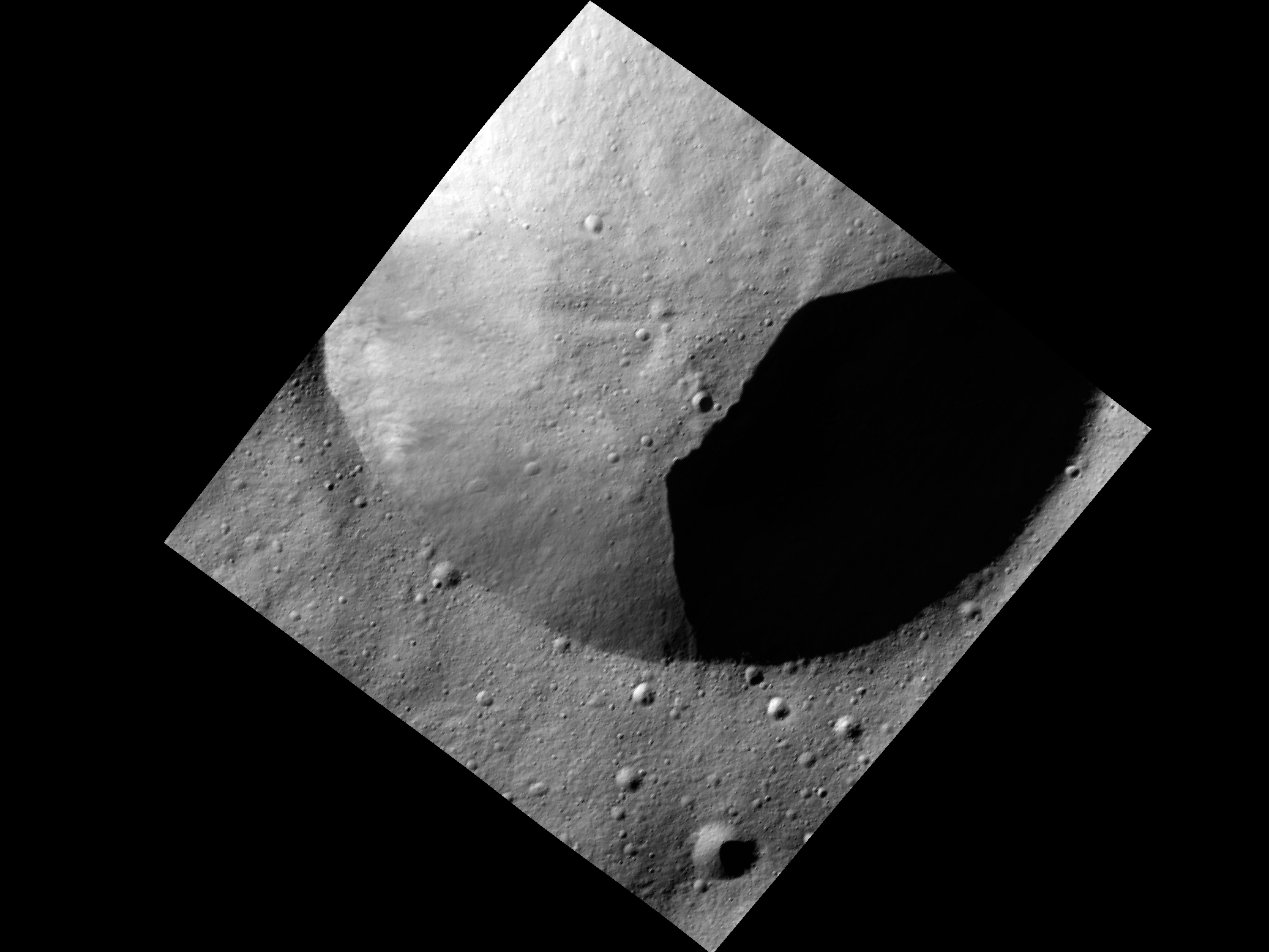 High Resolution Images Of Vesta By DAWN