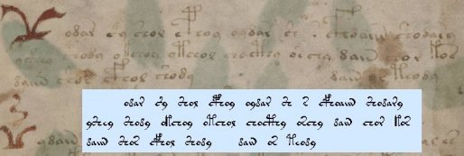 The Voynich Manuscript : An Enigma, Part #1