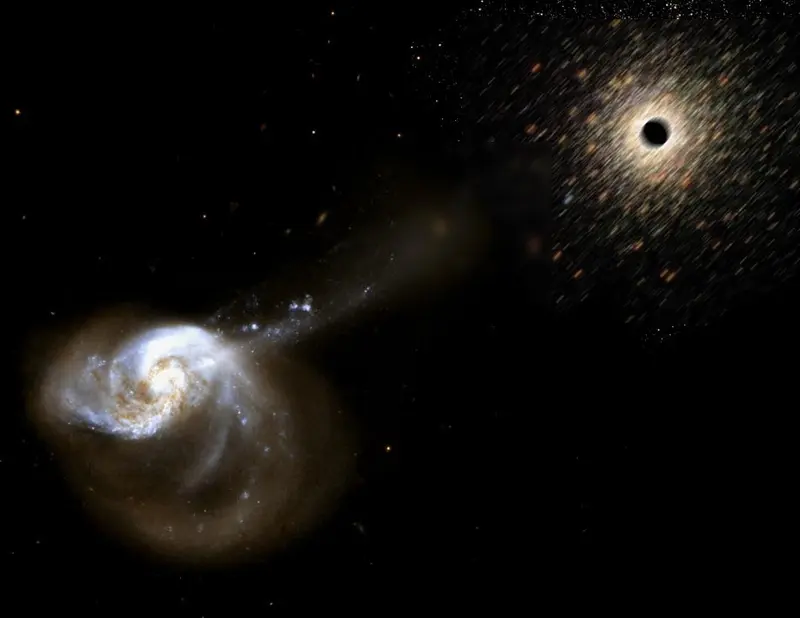 hypercompact stellar system black hole ejected from galaxy hypercompact stellar system black hole ejected from galaxy