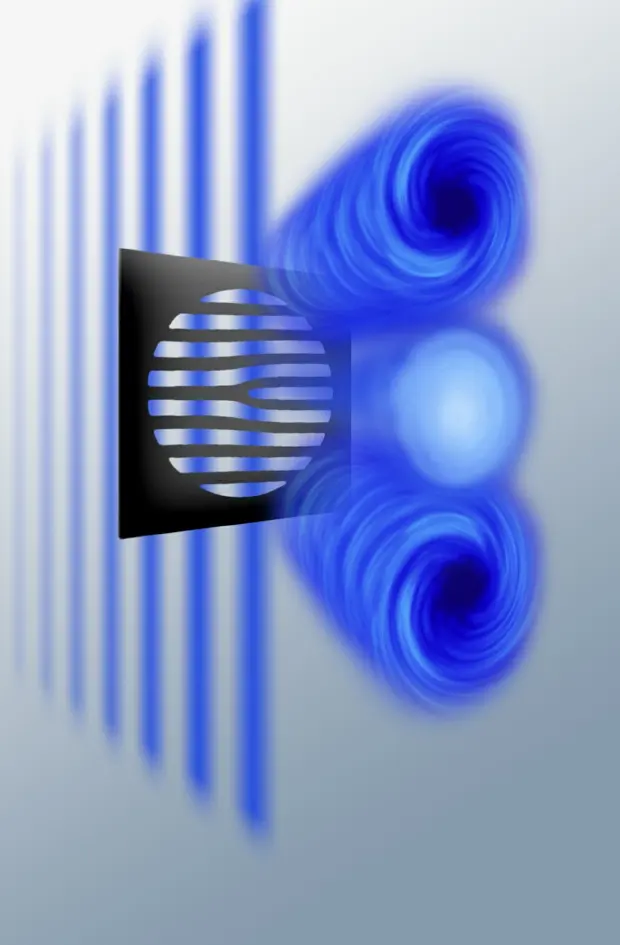 electron tornado flat wave meets the specially shaped grid screen electron tornado flat wave meets the specially shaped grid screen