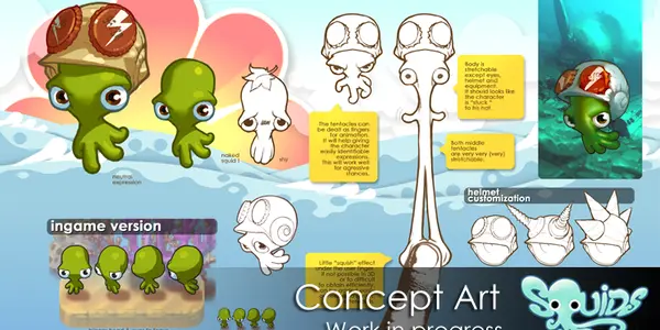 Stretchy Squids Save The Seas! (Game)