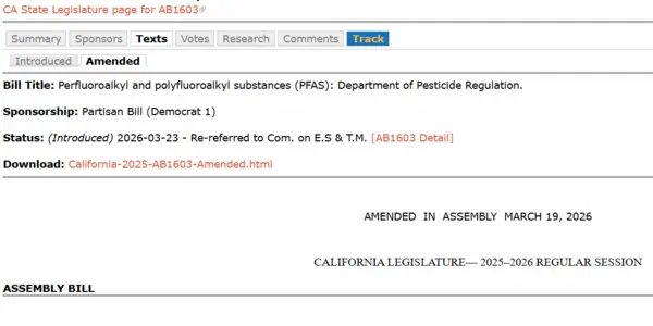 EWG Activists Cheer California Efforts To Ban More Science