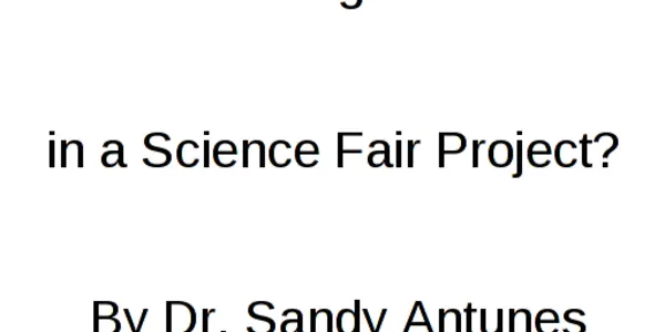 Winning Science Fair Secrets From A SciFair Judge