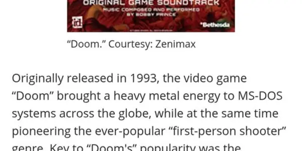 Doom's Video Game Soundtrack Gets Into The Library Of Congress